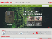 Tablet Screenshot of mustcam.com
